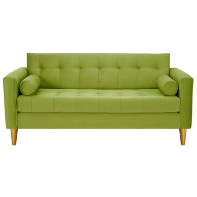 Sofa Retro 3C Felpa 01 Pistacho