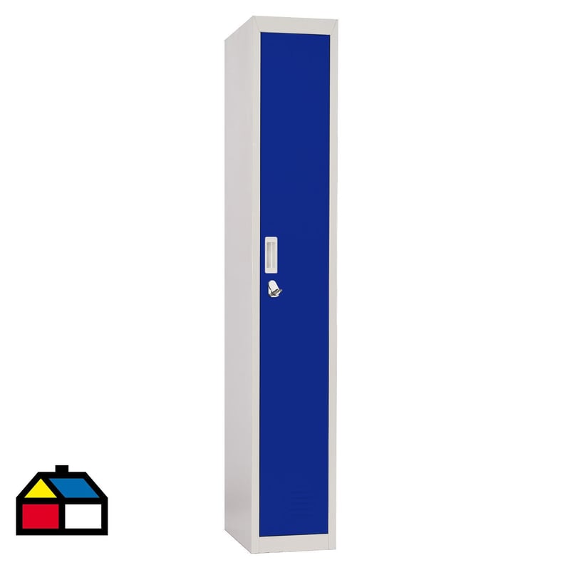 MALETEK - Locker Officelock 1 cuerpo 1 casillero Azul