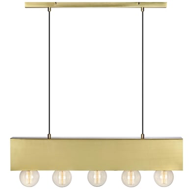 Lmpara de colgar Couture antique brass 5X27 40W