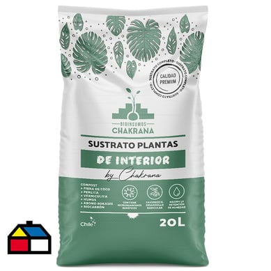 Sustrato plantas de interior 20 l