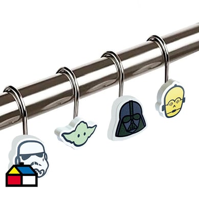 Pack 12 ganchos bao Star wars