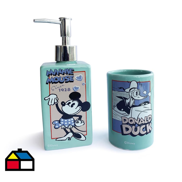 Set baño disney 100 años cerámica | Sodimac - Falabella