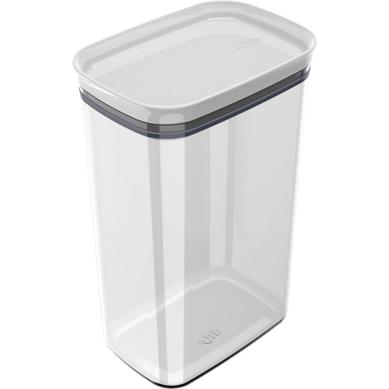 OU - Contenedor block rectangular 2.3 lt blanco