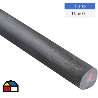 16mm x6m  Fierro redondo liso SAE1020