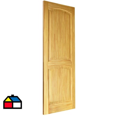 Puerta Exterior Pino Amaznico Bamb Kiana 80x200