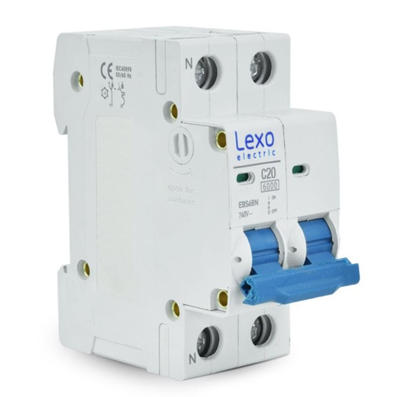 LEXO - Automático 1P+N 20A 6KA