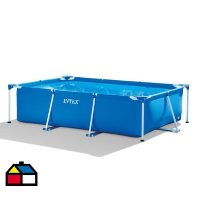 Piscina rectangular estructural familiar 260x160x65 cm