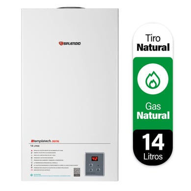Calefont Gas Natural 14 Litros Tiro Natural Ionizado