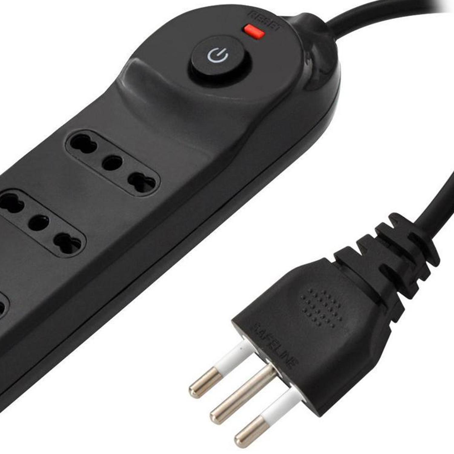 Cable Alargador/extension De Corriente Con Usb 5m | Cuotas Sin Interés