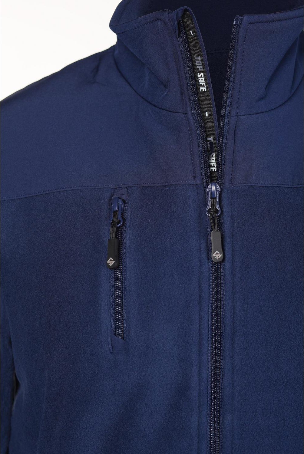 TOPSAFE - Chaqueta Polar Premiun Térmica Hombre Azul T. L