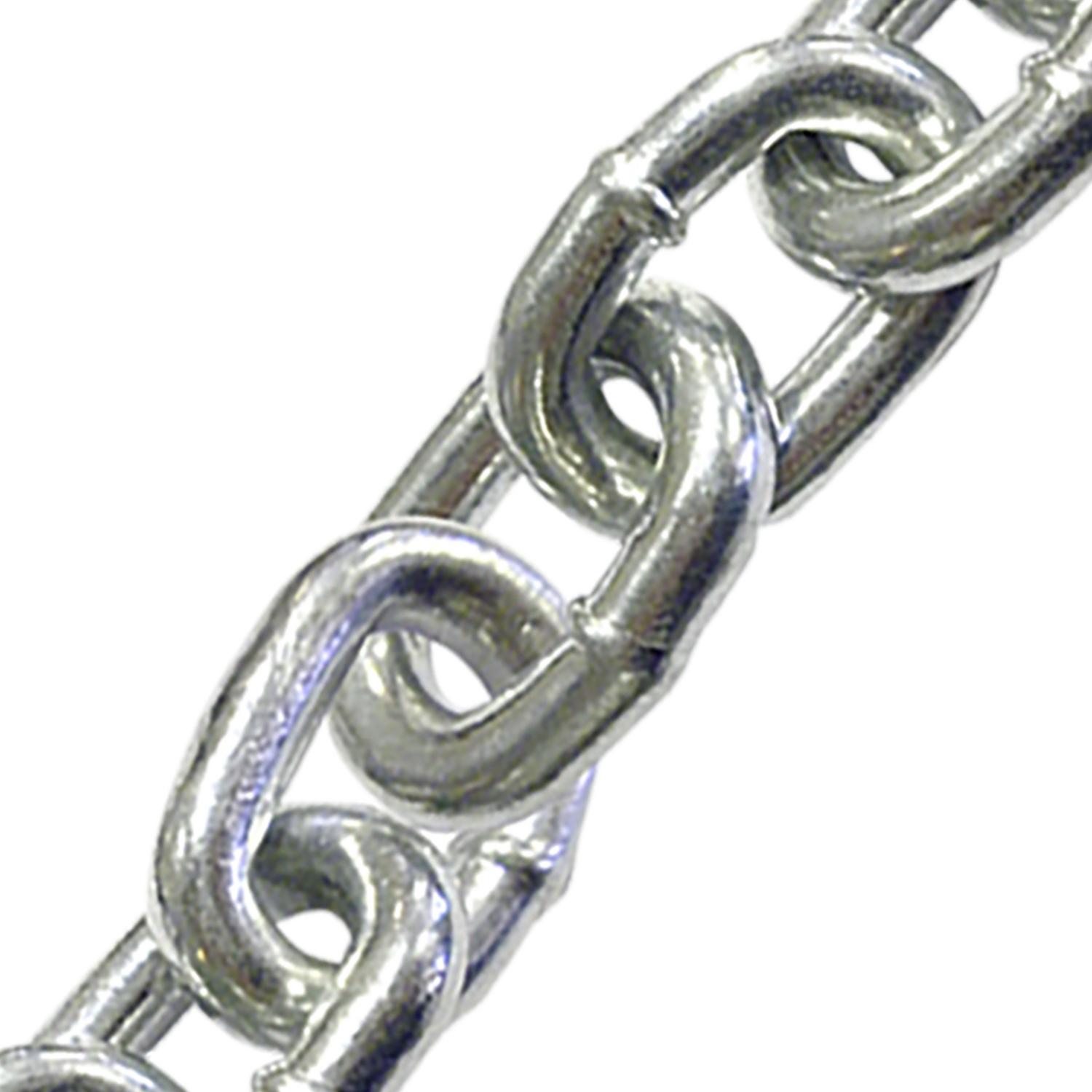 Catena Acciaio Inox 316 3 Metri - DIN 763 Maglie Lunghe Per Sicurezza E Lavori - Foto 13