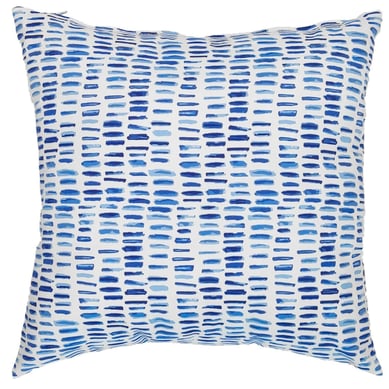 Cojn Deco Mosaico 43x43 cm Azul