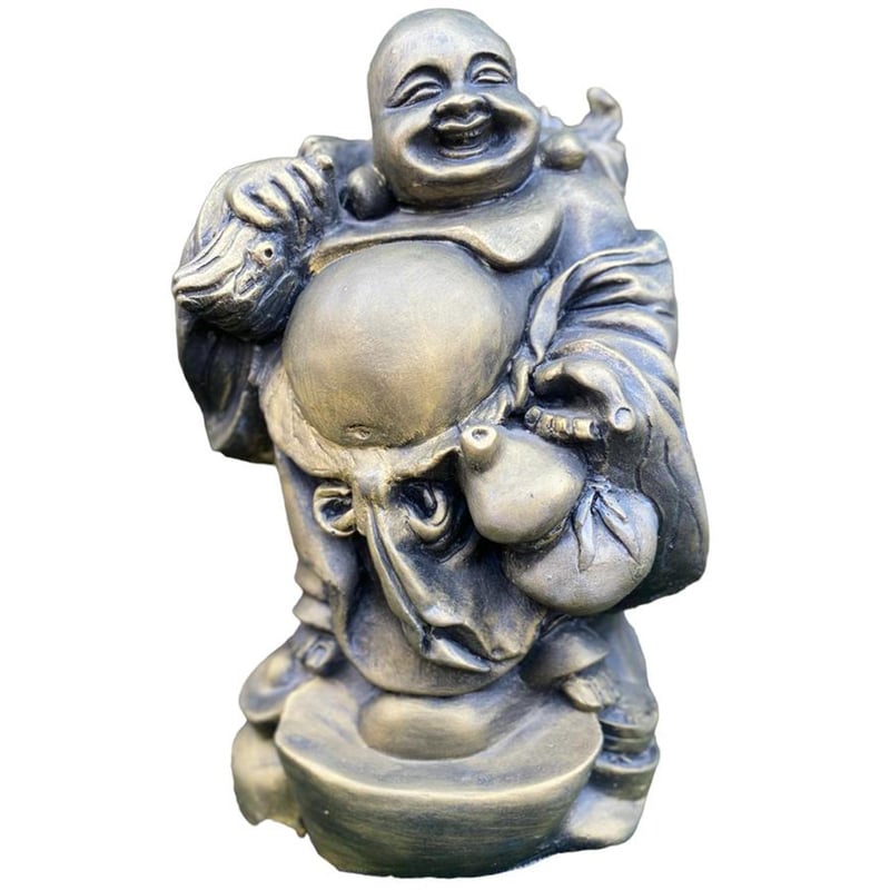 SAT NAM INSPIRES - Figura Buda Sonriente  Golden Line
