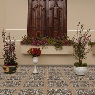 Cermica 45x45 cm Woodriver Plus Gris 2.08 m2