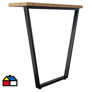 Pata mesa trapecio fina 700x710 mm 2 unidades