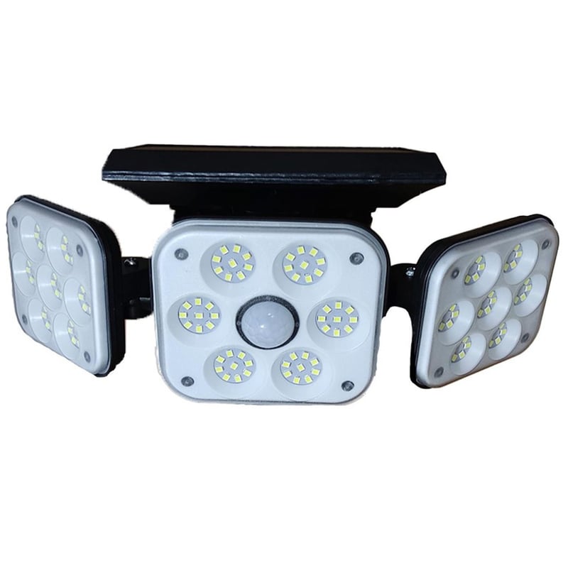 LEDZONE - Foco solar triple 138 led