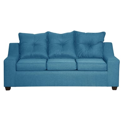 Sofa Viena 3 cuerpos Tela turquesa