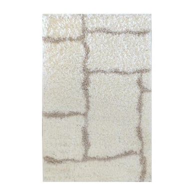 Alfombra Shaggy 170x230 cm Beige