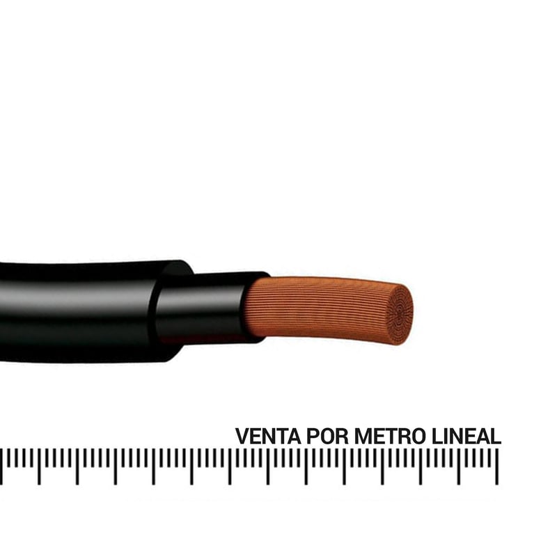 Cable Multiflex 0,6/1 Kv 6 AWG Negro Metro Lineal Sodimac Falabella