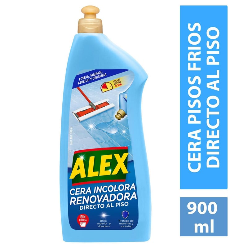 ALEX - Cera renovadora Pisos frios 900 ml