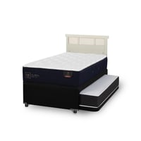 Divan Premium 1.5 plazas Azul marino; blanco