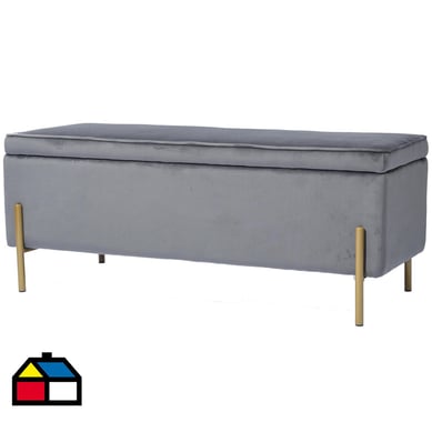 Banqueta Tudor gris Gris