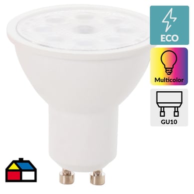 LED Wifi GU10 5,5 W Blanco