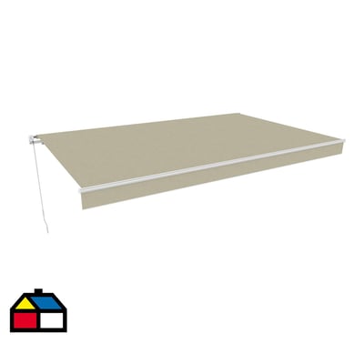 Toldo Retractil 3.95x2.5m crudo