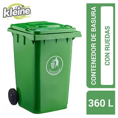 Basurero contenedor de basura 360 L