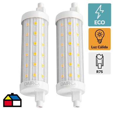 Pack x 2 LED R7S 11,5 W