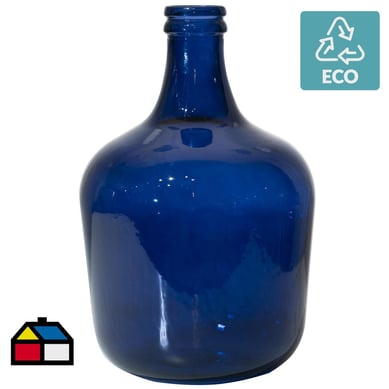 Garrafa botella 12 l azul