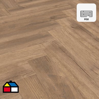 Piso laminado 8mm hb burd oak 1,23m2