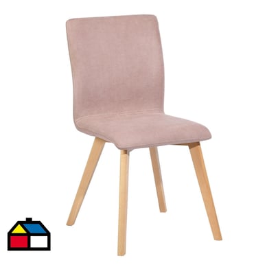 Silla rosada 55x45x93 cm