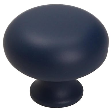 Pomo 32mm zamak azul oscuro mate soft tou gp16