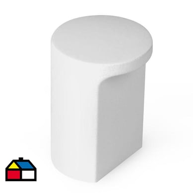 Pomo abs blanco 20 mm