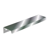 Perfil aluminio148/128 mm anodizado brillo