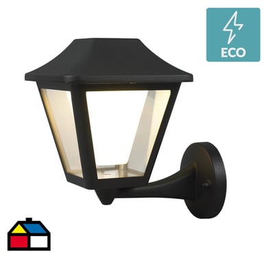 Farol muro Led Wifi negro