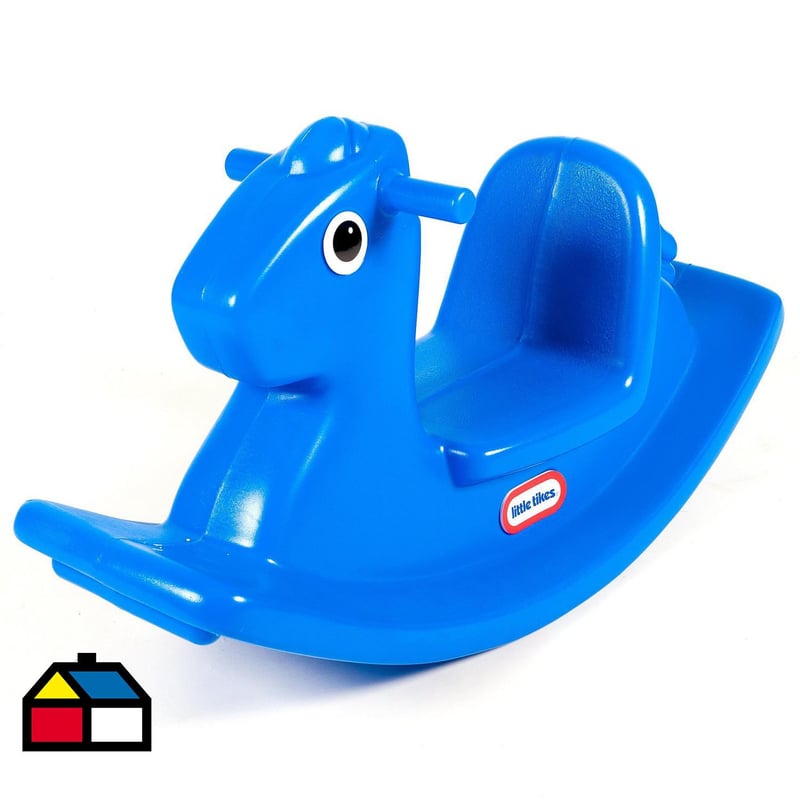 LITTLE TIKES - Caballito mecedora azul