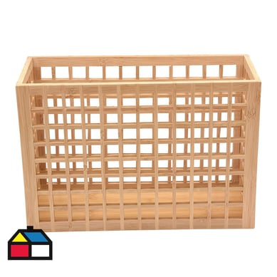 Caja bambu tejida 33x12.7x22.9