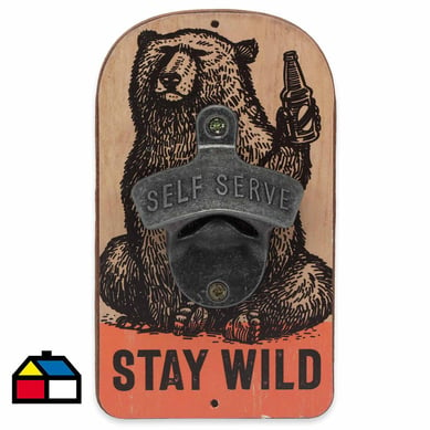 Abre botella stay wild