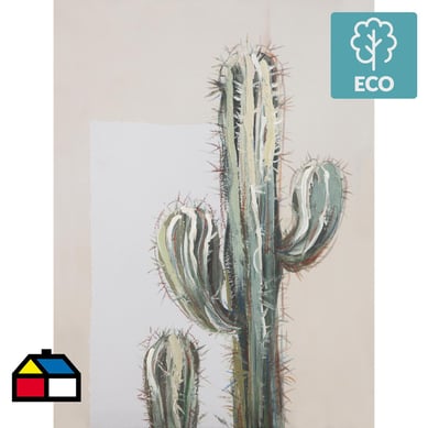 Canvas Cactus 30x40 cm