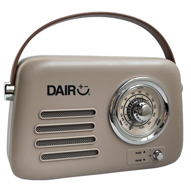 Parlante radio retro caf