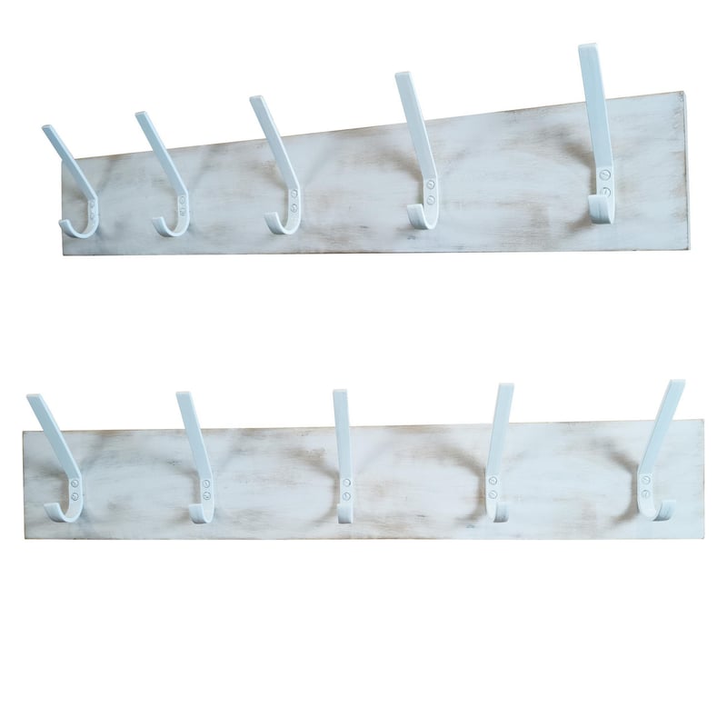 Perchero 4 ganchos blanco 45 cm Sodimac Falabella