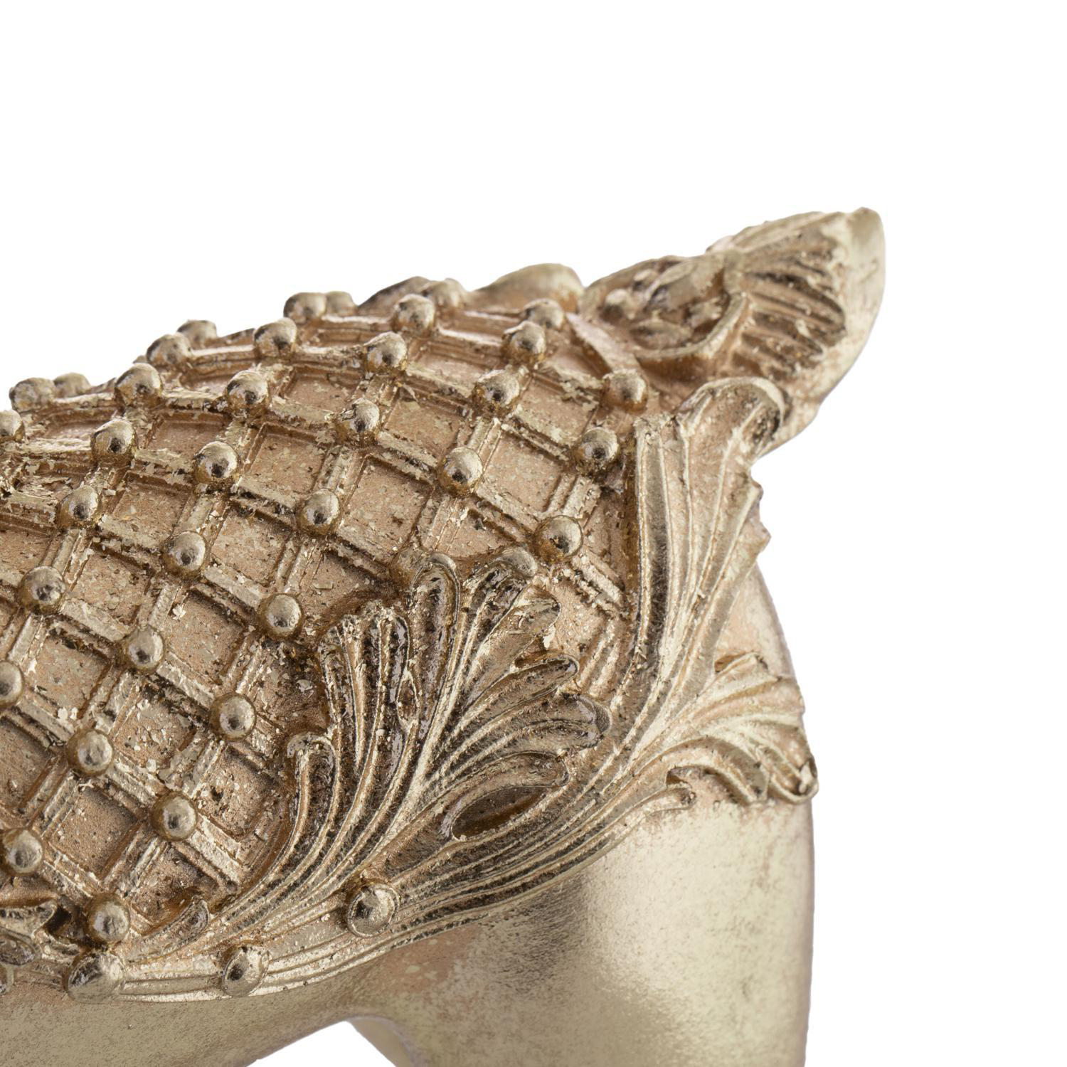 Reno parado dorado 40 cm Sodimac Falabella