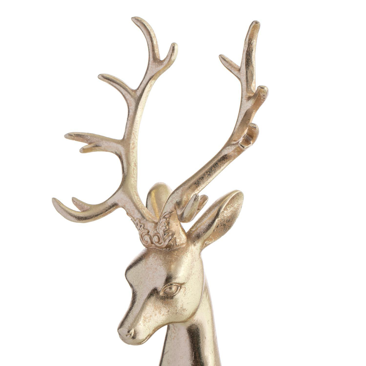 Reno parado dorado 40 cm Sodimac Falabella