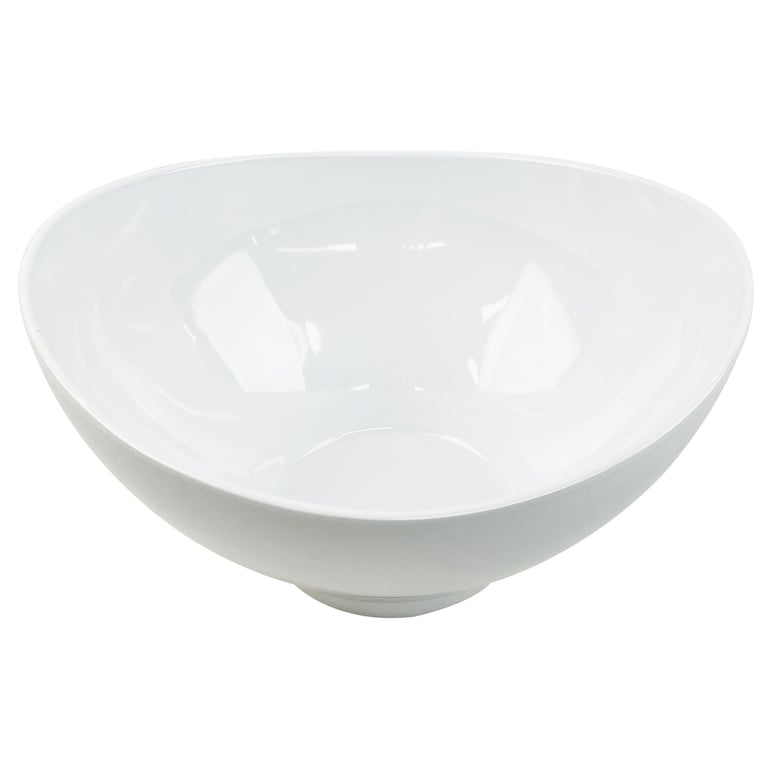 Bol / Saladier Melamine Forme Pot De Fleur Blanc Flower Pot - Bols