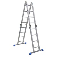 Escalera Articulada Aluminio 4.34 m 16 Peldaños