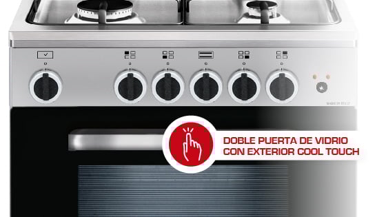 Cocina Florencia I 4 Quemadores Horno 70 L