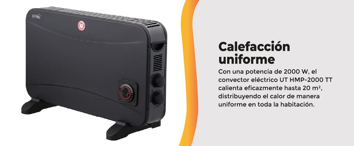 Convector eléctrico UT HMP-2000 TT - Imagen 2