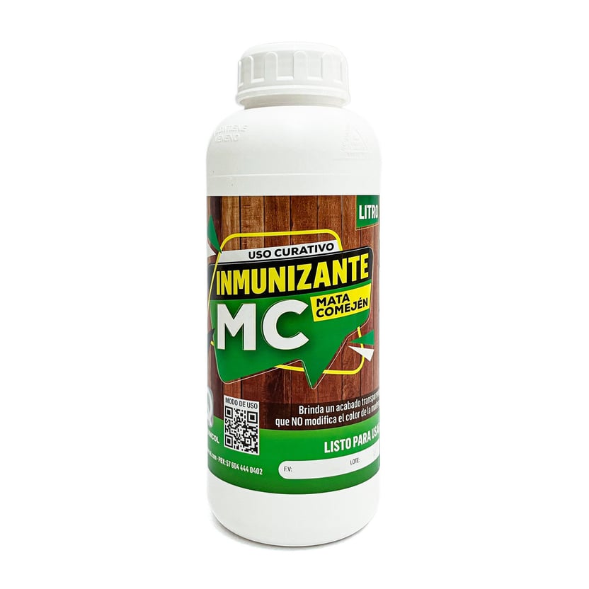 Mata Comején Inmunizante Curativo Para Madera 1 Litro - Homecenter.com.co